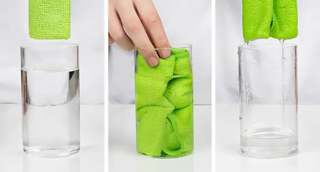 High absorbency demonstration