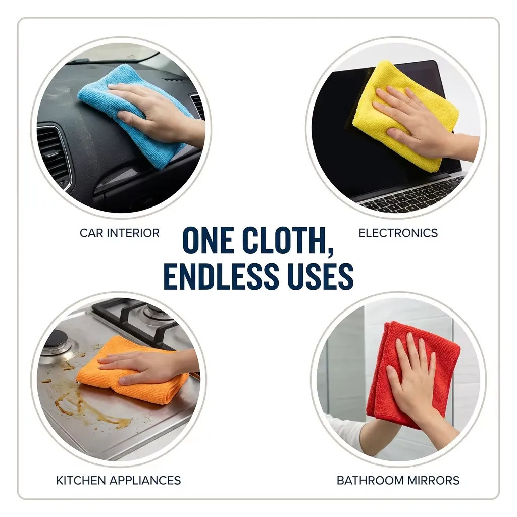 Use cases for cleaning towels